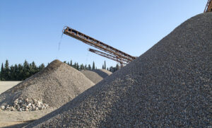 Planta d'àrids el Far d'Emporda,Girona,Catalunya,Spain